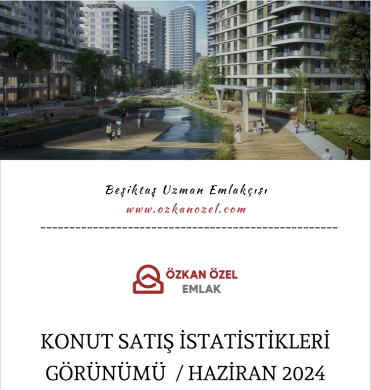 Haziran 2024 Konut Satış Sayısı ve Fiyat Seviyesi Verileri