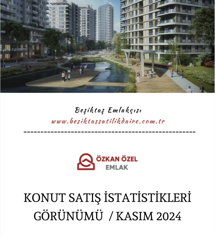 2024 Kasım-Beşiktaş Konut Satış Verileri