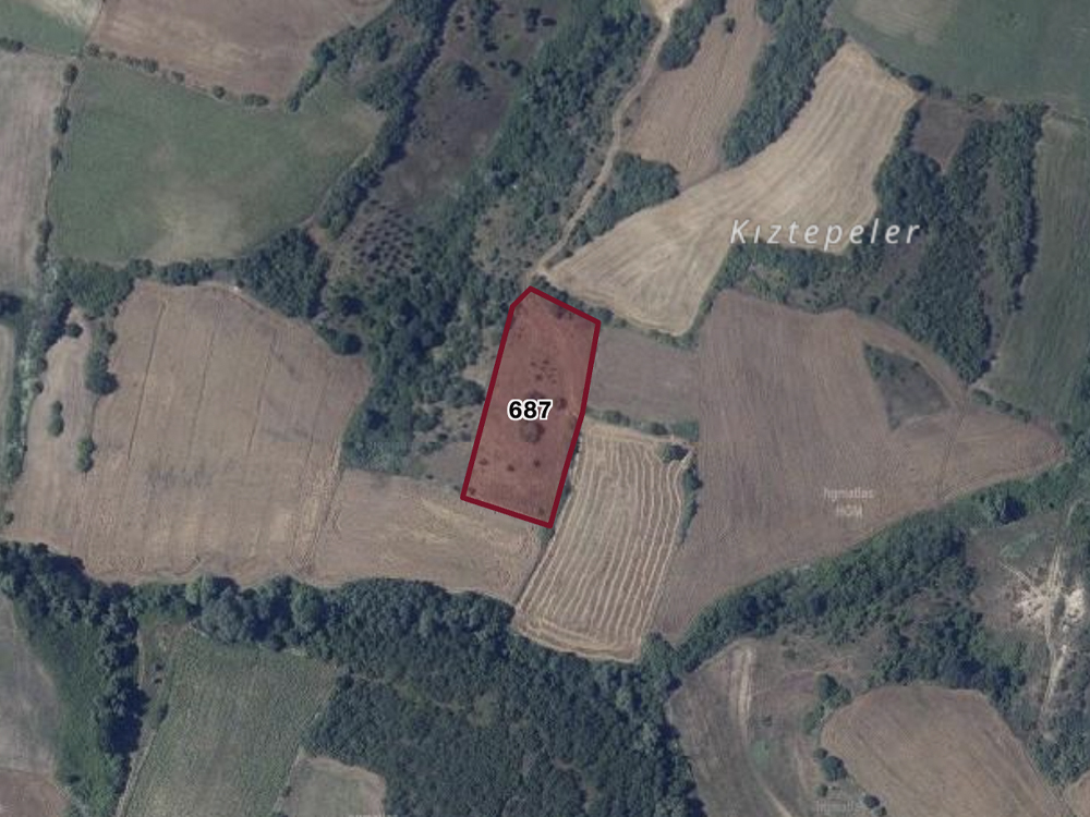 Adaköy otoban yakını verimli satılık 5.400 m² tarla